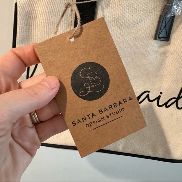 NWT Santa Barbara Design Studio Bridesmaid Canvas Tote - Picture 2 of 5